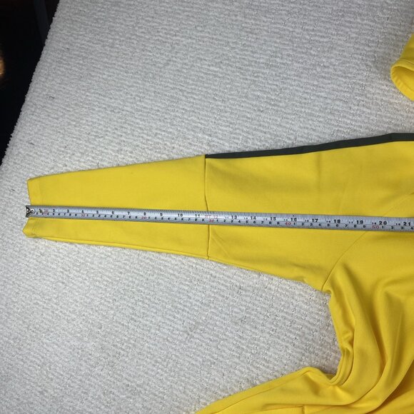 Nike Venezia Fc  Kids Hoodie Size L 12-13 YO Yellow Maglia Sweater  Soccer Club - Picture 13 of 14